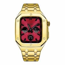 Qayış və çexol SW691 Apple Watch 44/45mm üçün Gold
