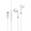 Simli qulaqlıqlar Inkax EP-16 Type-C White Simli qulaqlıqlar Inkax EP-16 Type-C White