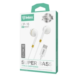 Simli qulaqlıqlar Inkax EP-16 Type-C White