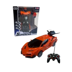 Radio ilə idarə olunan maşın-transformer Lamborghini 33968-2O, narıncı