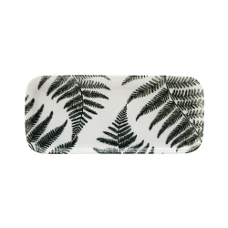 Тарелка Porland Botanical фарфор, белый/зеленый, 27 см