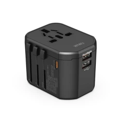 Универсальный адаптер Wiwu Wi-UA001 Black Универсальный адаптер Wiwu Wi-UA001 Black