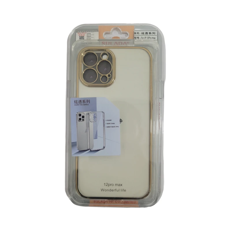 Чехол Sulada для Apple iPhone 12 Pro Max Gold