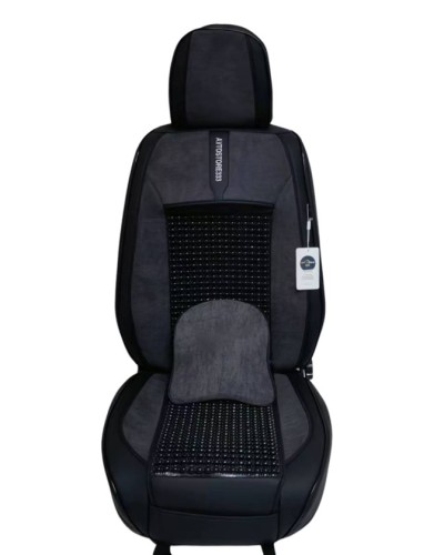 Oturacaq üçün çexol Avtostore muncuqlu, qara - avto850