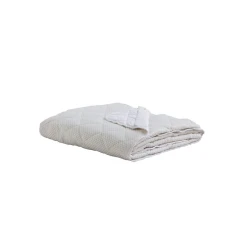 Наматрасник защитный Yataş Sivrisinek, 200x200 см, бамбук, белый/кремовый