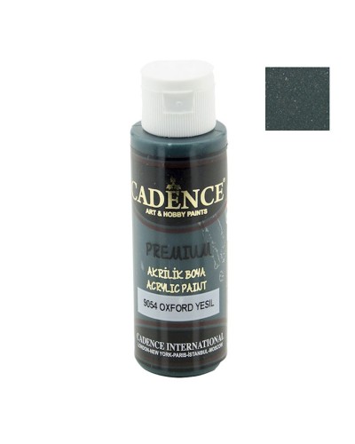 Akril boya Cadence Premium Acrylic Paint 9054 Oxford Ivy, 70 ml