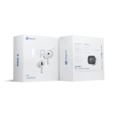 Беспроводные наушники Depod Genuine TWS-003 Air 2 Беспроводные наушники Depod Genuine TWS-003 Air 2