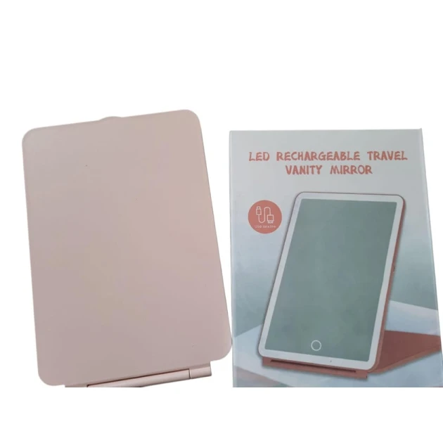 Зеркало с LED-подсветкой и с органайзером