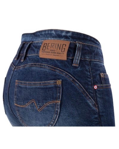 Qadınlar üçün motosikl şalvarı BERING Gilda BTP702 Blue, ölçü T1 (38)