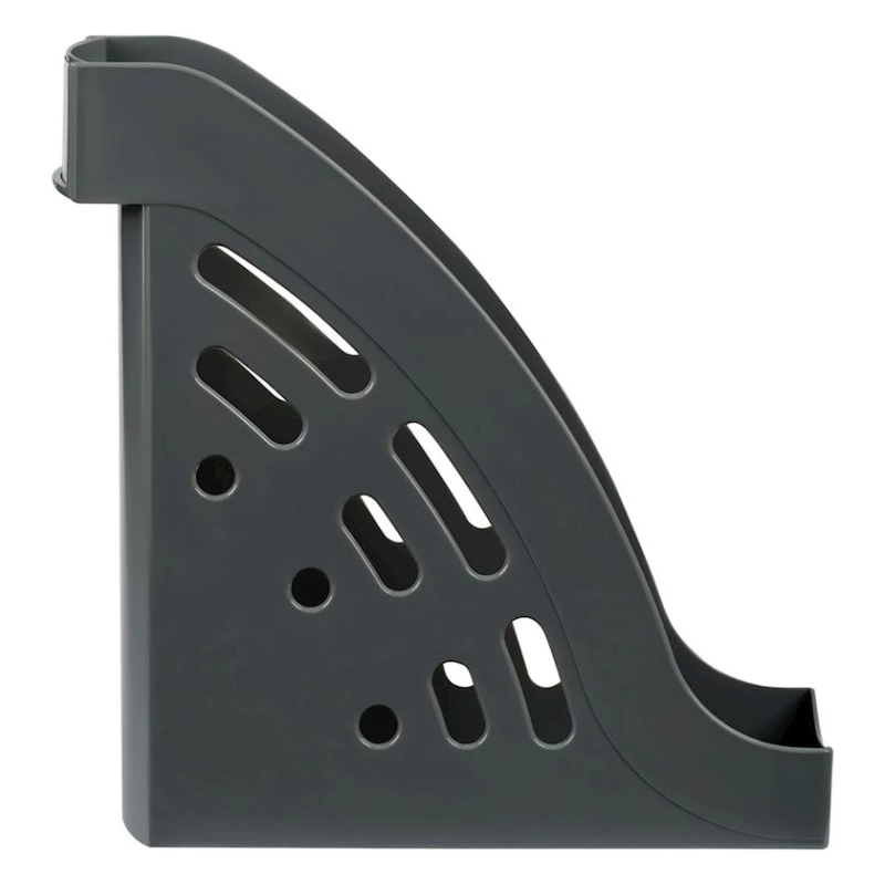 Şaquli sənəd rəfi Стамм LTV-30860, 1 bölmə, plastik, boz, 286x285x95 mm Şaquli sənəd rəfi Стамм LTV-30860, 1 bölmə, plastik, boz, 286x285x95 mm