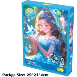 Пазл Glitter Princess Lorina, 100 деталей Пазл Glitter Princess Lorina, 100 деталей