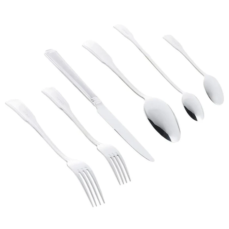 Набор столовых приборов Gipfel Vittorio 51407, на 12 персон, 72 предмета, нержавеющая сталь, серебристый Набор столовых приборов Gipfel Vittorio 51407, на 12 персон, 72 предмета, нержавеющая сталь, серебристый