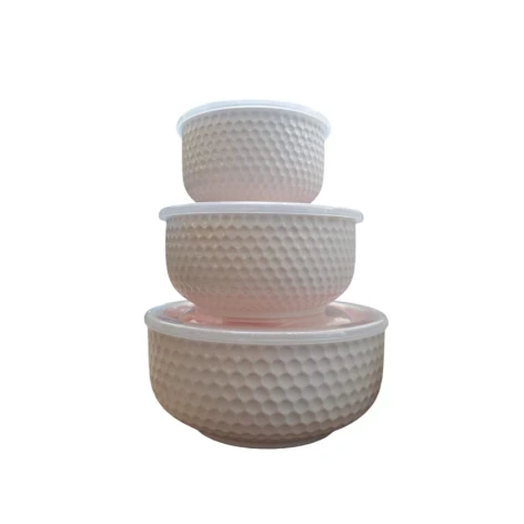 Набор контейнеров для хранения продуктов MagiDeal SE149, 3 шт, бежевый Набор контейнеров для хранения продуктов MagiDeal SE149, 3 шт, бежевый