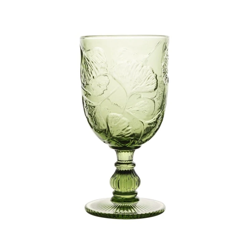 Набор бокалов для вина Gipfel Ginkgo 51178, 340 мл, 2 шт, стекло, зеленый