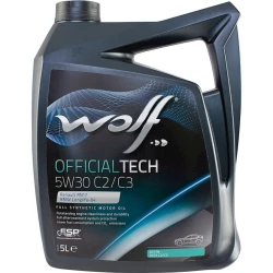 Моторное масло Wolf OfficialTech C2/C3 5W-30, 5 л
