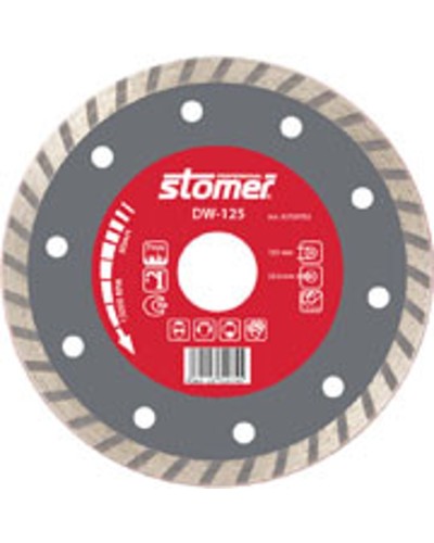 Almaz diski Stomer DW-125, 125x22.2 mm