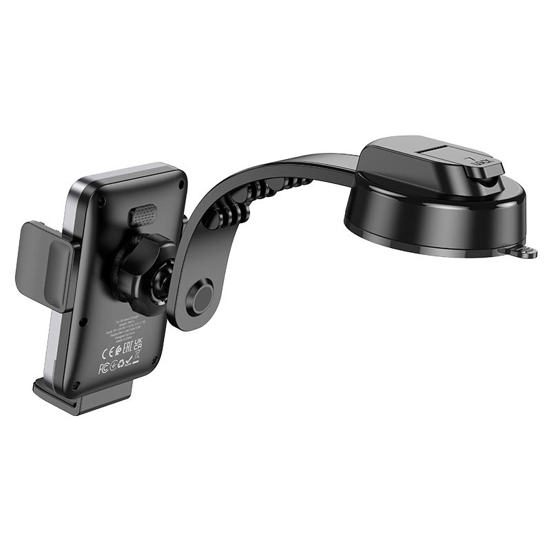 Автомобильный держатель Hoco HW14 Wireless Black + беспроводные наушники Hoco EW64 White В подарок Автомобильный держатель Hoco HW14 Wireless Black + беспроводные наушники Hoco EW64 White В подарок