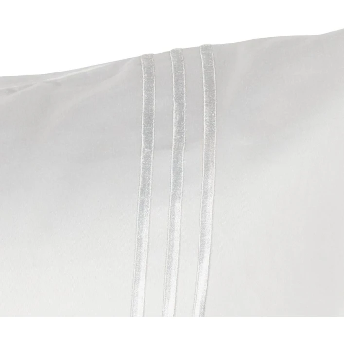 Наволочка JYSK EA, 50x70/75 см, хлопок/сатин, белая