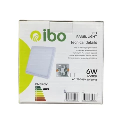 Светодиодный спот IBO, 6W, круглый, 6500K, белый