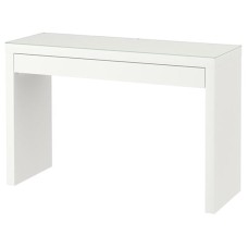 Makiyaj masası IKEA Malm, ağ, 120x41x78 sm