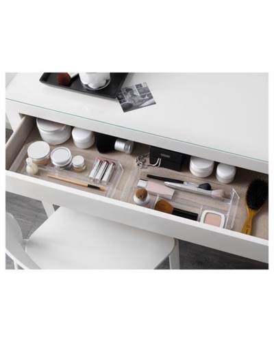 Makiyaj masası IKEA Malm, ağ, 120x41x78 sm