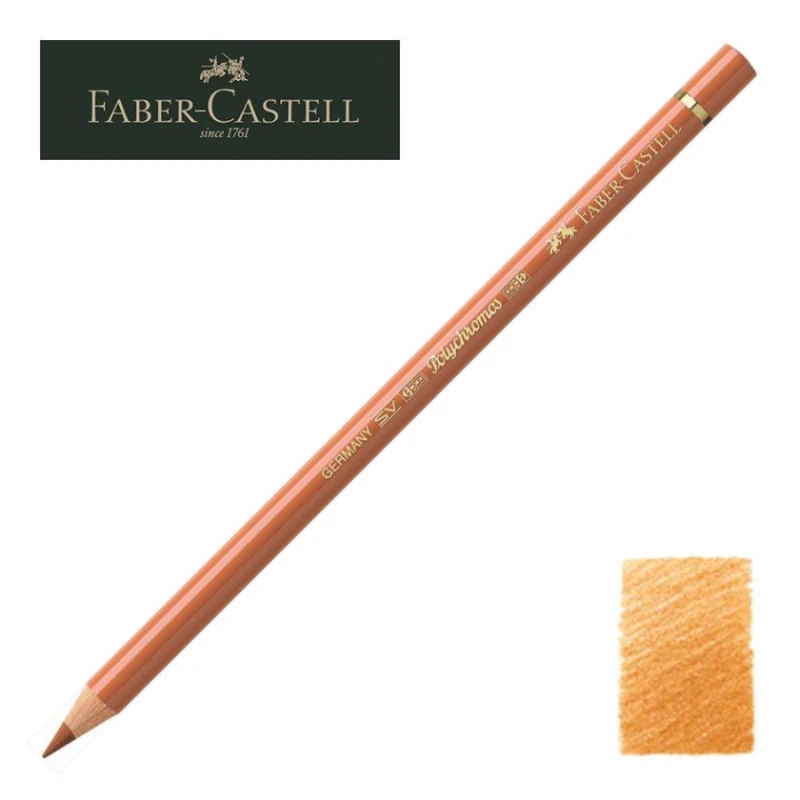 Цветной карандаш Faber-Castell Polychromos, цвет 187, Burnt Ochre Цветной карандаш Faber-Castell Polychromos, цвет 187, Burnt Ochre