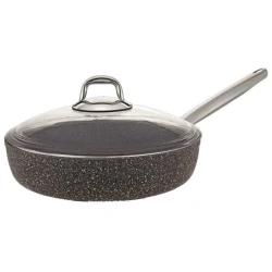 Сковородка Burner Elis, гранит, темно-серая, 30x06 см