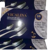 Набор столовых приборов Vicalina VP1236, 36 шт, нержавеющая сталь, золотистый/серебристый Набор столовых приборов Vicalina VP1236, 36 шт, нержавеющая сталь, золотистый/серебристый