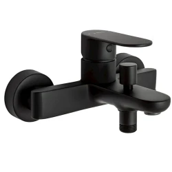 Vanna üçün qarışdırıcı Deante Alpinia BGA N10M, bürünc, qara