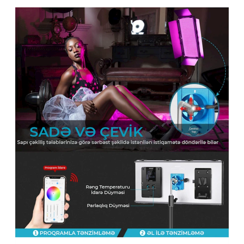 Светодиодная панель Neewer 960 RGB Светодиодная панель Neewer 960 RGB