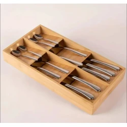 Süfrə ləvazimatları üçün altlıq-orqanayzer, bambuk, qəhvəyi Süfrə ləvazimatları üçün altlıq-orqanayzer, bambuk, qəhvəyi