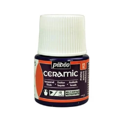 Keramika üçün boya Pebeo Ceramic 12 Purple, Al-qırmızı, 45 ml