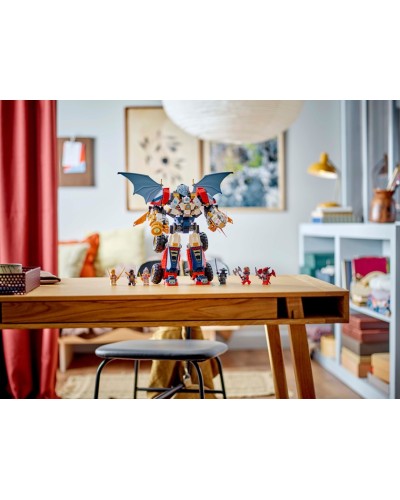 Konstruktor LEGO Ninjago 71834 Zane's Ultra Combiner Mech, 1187 element, 9+ yaş