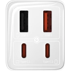 Зарядное устройство Baseus GAN6 Pro Белый Зарядное устройство Baseus GAN6 Pro Белый