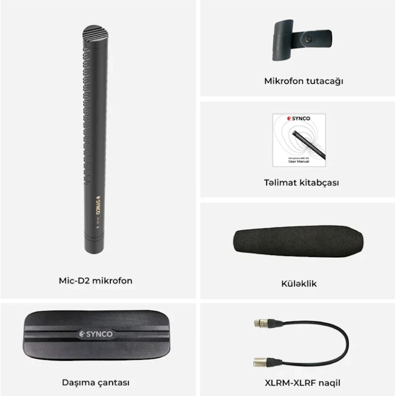 Микрофон Synco D2 Black Микрофон Synco D2 Black