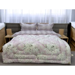 Yorğan La Perla 100, ikinəfərlik, təbii bambuk, rəngbərəng, 195х215 sm