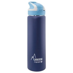 İdman su qabı Laken Summit, mavi, 0.75 l