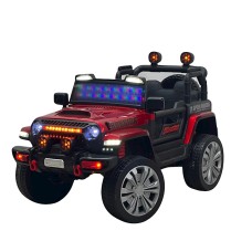 Uşaq elektrik avtomobili VL-KIDS-003, Jeep, qırmızı
