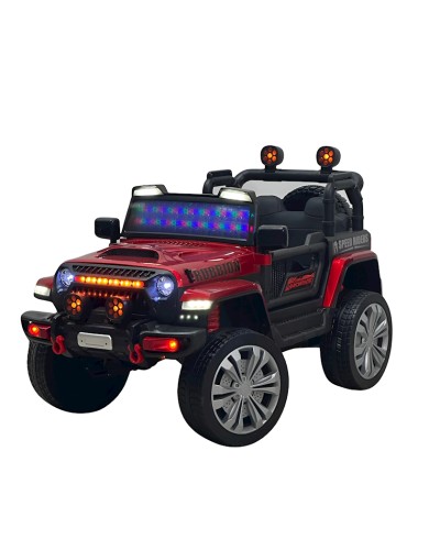 Uşaq elektrik avtomobili VL-KIDS-003, Jeep, qırmızı