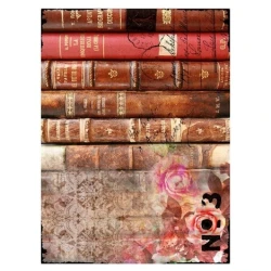 Рисовая бумага для декупажа Cadence A4 - 550