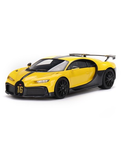 Oyuncaq maşın Topspeed Diecast Bugatti Chiron, sarı