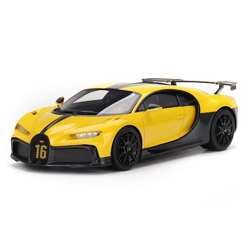 Игрушечная машинка Topspeed Diecast Bugatti Chiron, желтый