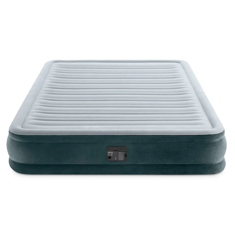 Матрас надувной Intex 67770, серый, 152х203х33 см Матрас надувной Intex 67770, серый, 152х203х33 см