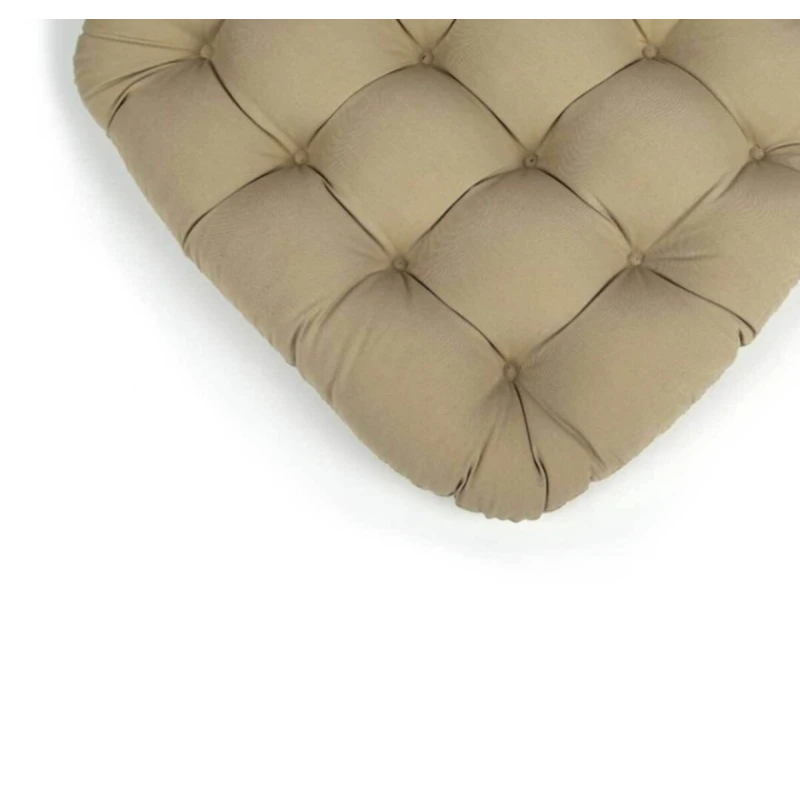 Подушка для стула Oeko-Tex Mimosa Camel, 45x40 см, микрофибра, коричневая Подушка для стула Oeko-Tex Mimosa Camel, 45x40 см, микрофибра, коричневая