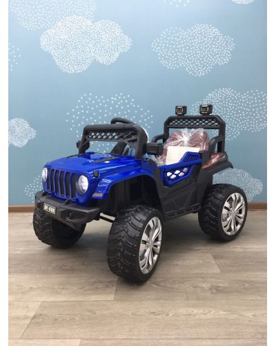 Uşaq elektrik avtomobili 576, qara/göy