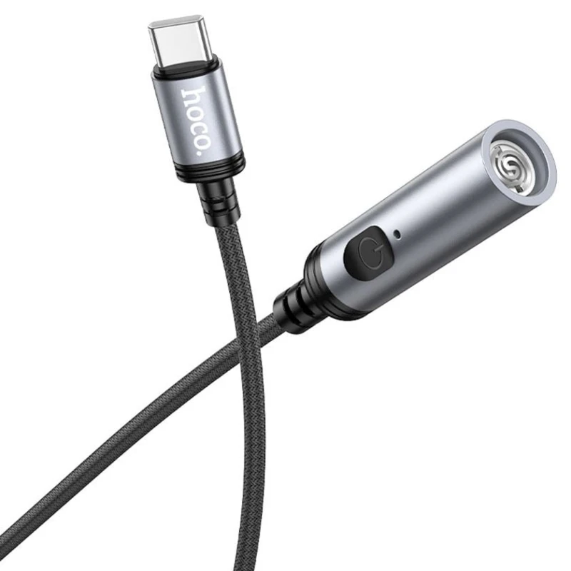 Электронная зажигалка Hoco UA30 USB Type-C, 0.3 м Электронная зажигалка Hoco UA30 USB Type-C, 0.3 м