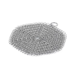 Сетка для чистки чугуной посуды Gipfel 813, круглая, 15 см, нержавеющая сталь Сетка для чистки чугуной посуды Gipfel 813, круглая, 15 см, нержавеющая сталь