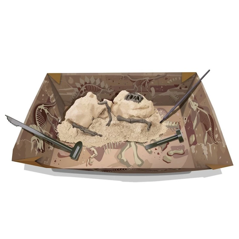 Набор для опытов 4M Раскопай cкелет Брахиозавр, 8+ лет, длина модели 28 см Набор для опытов 4M Раскопай cкелет Брахиозавр, 8+ лет, длина модели 28 см