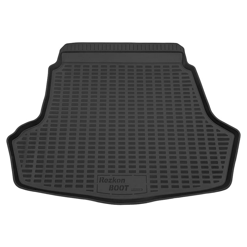 Коврик для багажника Rezkon для Kia Optima 2016-2023, черный