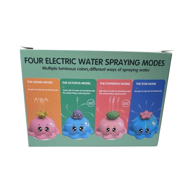 Игрушка для ванной Jiosdo Octopus Spray Water, товар в ассортименте Игрушка для ванной Jiosdo Octopus Spray Water, товар в ассортименте